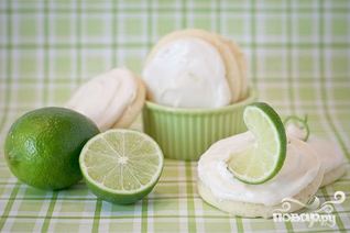 Печенье Маргарита с глазурью