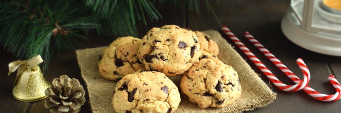 Печенье с кусочками шоколада