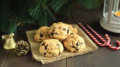 печенье с кусочками шоколада