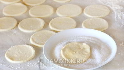 печенье ушки из творога