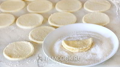 печенье ушки из творога