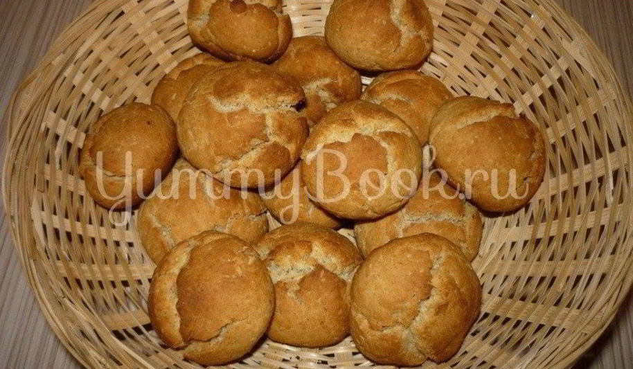 Рецепт постного овсяно-медового печенье