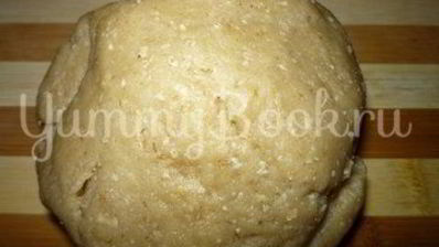 постное овсяно-медовое печенье