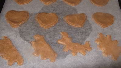 простое имбирное печенье