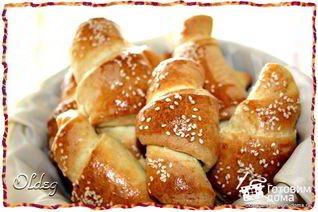 Рогалики с фетой