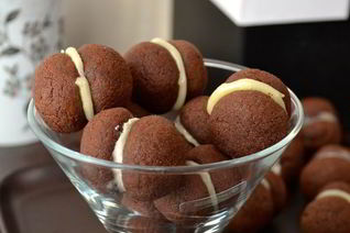 Шоколадное печенье Поцелуи дамы