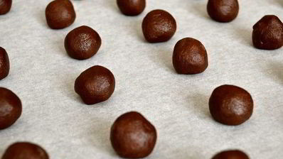 шоколадное печенье поцелуи дамы