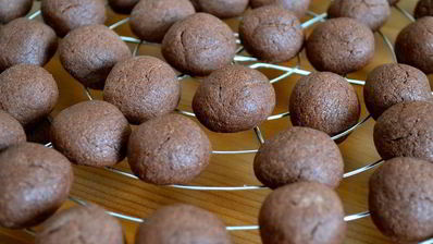 шоколадное печенье поцелуи дамы