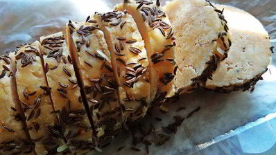 сырно-тминное печенье