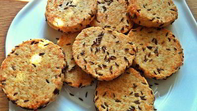 сырно-тминное печенье