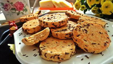 сырно-тминное печенье