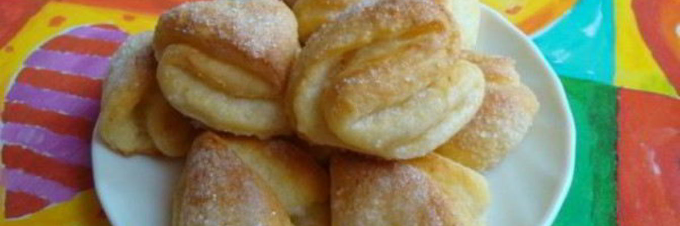 Творожное печенье