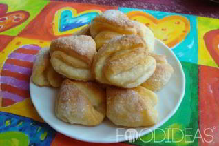 Творожное печенье