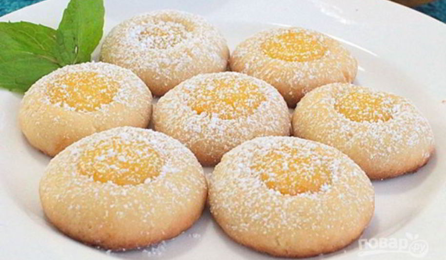 Рецепт творожных печений