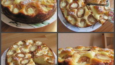 дачный абрикосовый пирог