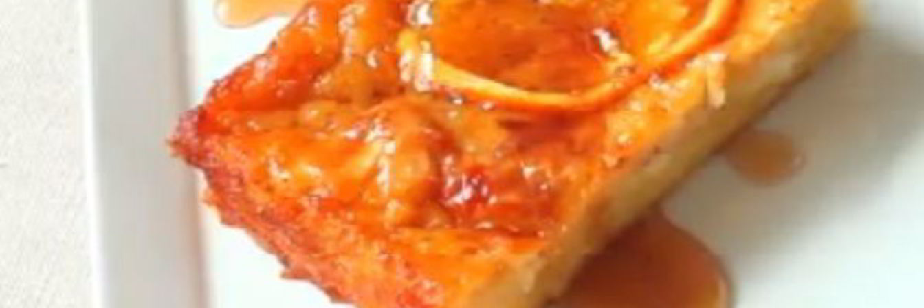 Греческий апельсиновый пирог