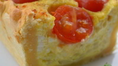 киш с черри и греческим сыром