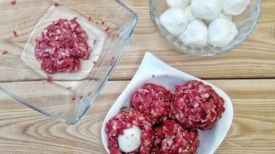 киш с фаршем и овощами в ароматной заливке