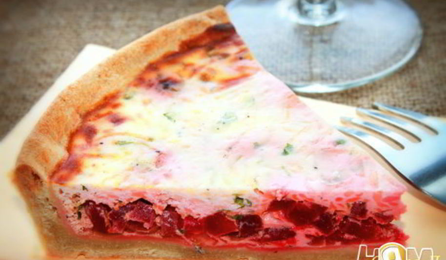 Рецепт киша со свеклой