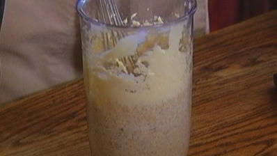 легкий пирог с бананами и инжиром