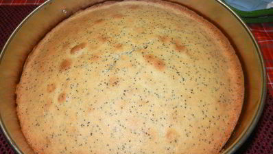 лимонный пирог с маком