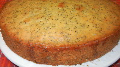 лимонный пирог с маком