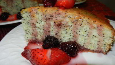 лимонный пирог с маком