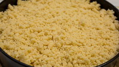 лимонный пирог со штрейзелем