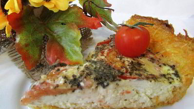 овощной киш