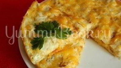 пирог из лаваша с сыром