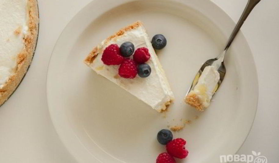 Рецепт пирога с ананасами без выпечки