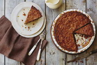 Пирог с черемухой