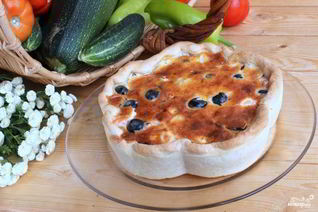 Пирог с форелью