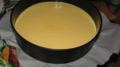 пирог с летним ягодным кремом