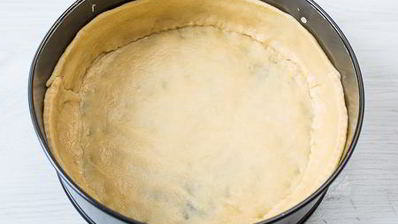 пирог с подберезовиками и куриными сердечками