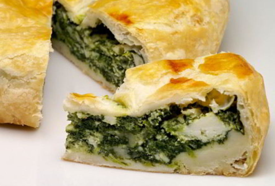 Пирог со шпинатом паскуалина