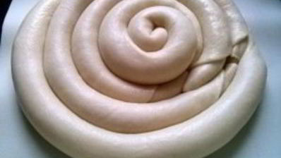 пирог улитка с вишней