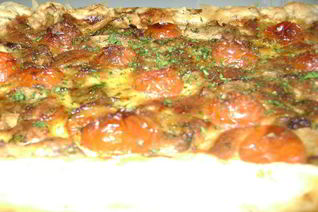 Пирог в слоеном тесте