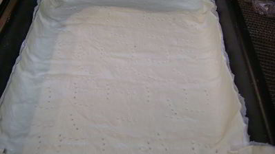 пирог в слоеном тесте