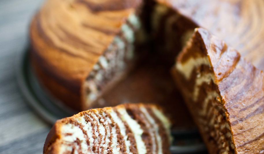 Рецепт пирога зебра