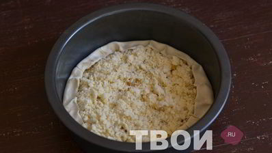 слоеный яблочный пирог