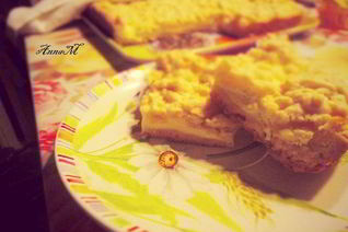 Тертый творожный пирог