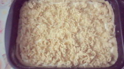 тертый творожный пирог