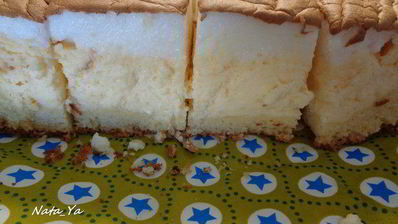 творожный пирог с противня