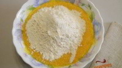 тыквенный пирог с яблоками