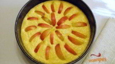 тыквенный пирог с яблоками