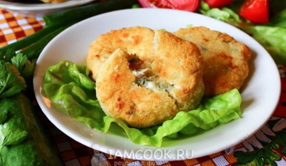 Рецепт быстрых пирожков с курицей и брынзой