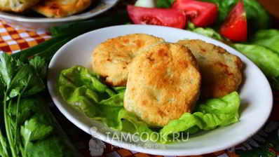быстрые пирожки с курицей и брынзой