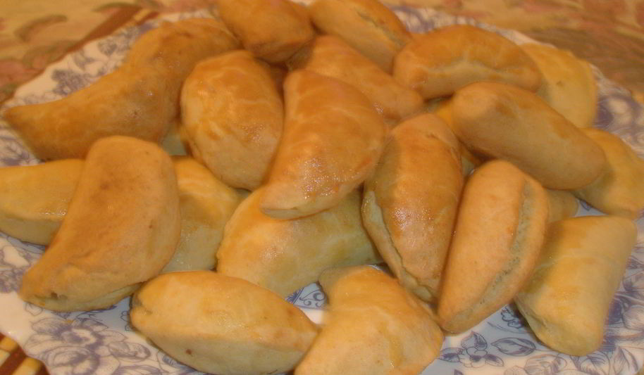 Рецепт пирожков из творожного теста