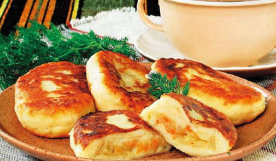 Рецепт пирожков картофельных с капустой